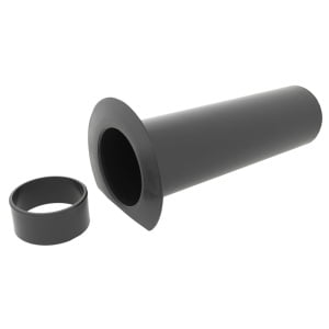 EPDM Hemelwaterafvoer met Onderuitloop 75mm