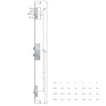 KFV Meerpuntssluiting Cilinderbediend AS2750 PC92 SKG**