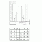 MACO Hefschuifdeurbeslag 300kg Schema A SKG** (Excl. Greep en Rails) - Afbeelding 5