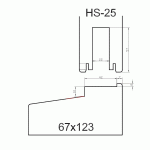 MACO Hefschuifdeurbeslag 300kg Schema C SKG** (Excl. Greep en Rails)