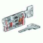 ABUS-Pfaffenhain Wavy Line Pro Cilinderslot Certificaat/Patent Nalevering op Sleutelnummer SKG*** - Afbeelding 4