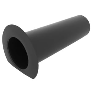 EPDM hemelwaterafvoer met onderuitloop van 75mm