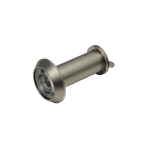 DX Deurspion met Afsluitklepje 180? ?14mm DD:35-60mm RVS Finish DRS 186B