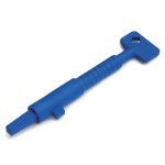 DX Bouwsleutel Kunststof Blauw (Alleen voor bediening Dagschoot)