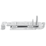 DX Hangslotschuif Vlak Model 80x180mm Schootdikte 8mm Verzinkt ZG 180BV