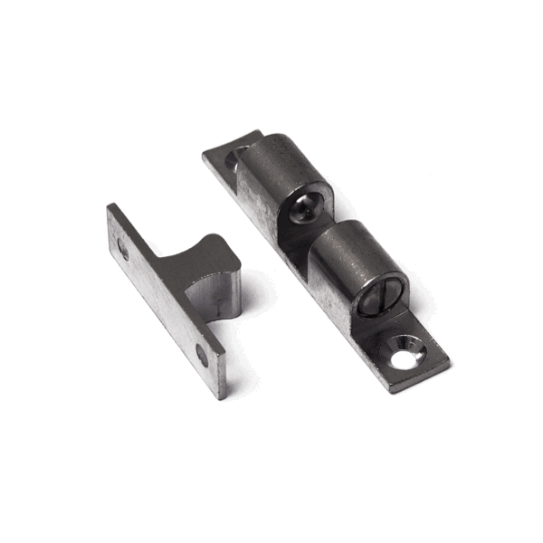 04134016011.gif DX Kogelsnapper Kogelsnapslot 60x11mm Stalen Kogel-Stalen Veer Vernikkeld KSS 600B - Afbeelding 1