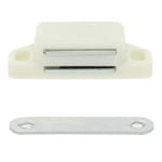 DX Magneetsnapper MC 8 8kg 59x26mm Opschroevend Kunststof/Metaal Wit MC 8052B