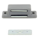 DX Magneetsnapper MC 8 4kg 47x16mm Opschroevend Kunststof/Metaal Zilvergrijs MC 8101B