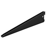 DX Wandraildrager Dubbel 370mm Zwart ES 370D BE