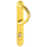 HOPPE Smalschild KTB PC92 Buitenschild met Beugel M538G/3359ZA Messing SKG***