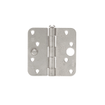 AXA Veiligheidsscharnier Ongelagerd Rond RVS Gestraald 89x89x2,4mm los 1114-25-83/7KV4 SKG***