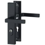 HOPPE Dallas Veiligheidsbeslag KTB PC72 KR/KR 1643/3332ZA/3310 Zwart SKG***