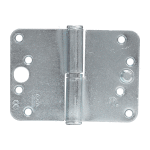 AXA Veiligheids- Kogelstiftpaumelle Rond Topcoat 89X125x3mm Din Links 1202-37-23/V4E SKG***