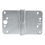 AXA Veiligheids- Kogelstiftpaumelle Rond Topcoat 89X150x3mm Din Links 1202-38-23/V4 SKG***