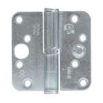 AXA Veiligheids- Kogelstiftpaumelle Rond Topcoat 89X89x3mm Din Rechts 1203-25-23/V4E SKG***