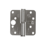 AXA Veiligheids- Kogelstiftpaumelle Rond RVS 89X89x3mm Din Rechts 1203-25-81/V4E SKG***