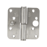 AXA Veiligheids- Kogelstiftpaumelle Rond RVS 89X89x3mm Din Links 1203-35-81/V4E SKG***