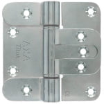 AXA Titan Veiligheidsscharnier Pomlager Topcoat 89x89x8mm los 1711-09-23/7V2 SKG***