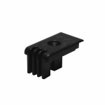 HABO Einddopje 16 voor Espagnoletten 16mm Zwart