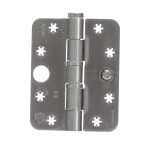 AXA Heavy Duty Veiligheids- Schijflagerscharnier RVS 114x89x3mm 1847-09-81/V SKG***