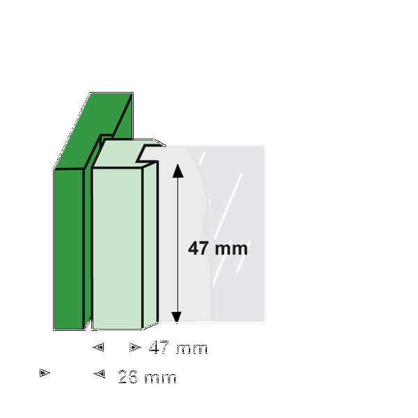 AXA Oplegslot 3015 Gelijkliggend Opbouwsluitkom Deuren/Ramen Verzinkt/Wit gelakt 3015-00-98/G SKG* - Afbeelding 3