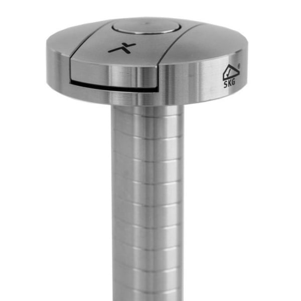 41500001-2.jpg Exceptor Kierstandhouder/Deurvastzetter Binnendraaiend RVS (SKG: KE573) (PKVW) - Afbeelding 2