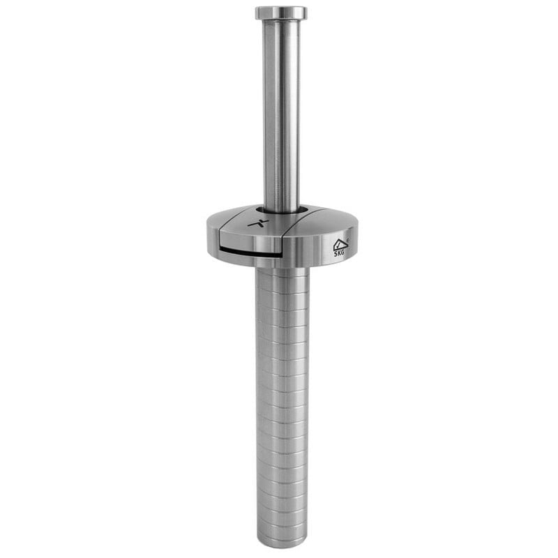 41500001.jpg Exceptor Kierstandhouder/Deurvastzetter Binnendraaiend RVS (SKG: KE573) (PKVW) - Afbeelding 1