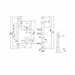 MAUER 4336 Anti-Paniekslot Zelfsluitend Functie E PC72 DM60 RVS DIN RS (excl. Sluitplaat) - Afbeelding 2