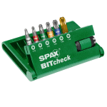 SPAX Torx Bitset met Bithouder T-Star Plus