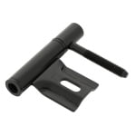 DX Inboorpaumelle voor Stalen Montagekozijnen Zwart 75x14mm HPL148150MP-4