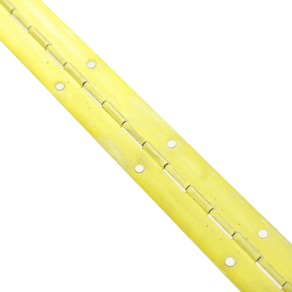 60070320500.gif DX Pianoscharnier Vermessingd 0,7x32x500mm PI 320500PB K - Afbeelding 1