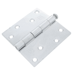 DX Scharnier Ongelagerd Recht Verzinkt 89x89x2,4mm H161-89892005