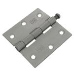 DX Scharnier Ongelagerd Recht RVS 76x76x2mm H361-76763003