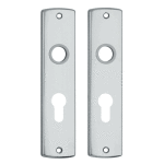 AXA Curve Binnendeurschilden PC55 F1 Geanodiseerd 180x41mm 6350-20-91/55E