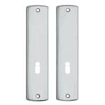 AXA Curve Binnendeurschilden Enkel SL56 F1 Geanodiseerd 180x41mm 6350-60-91/E