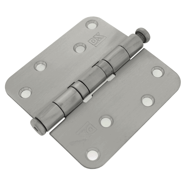 67301338989.gif DX Kogellagerscharnier Rond RVS 89x89x2,4mm H367-89893103 - Afbeelding 1