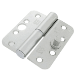 DX Veiligheids- Kogelstiftpaumelle DK Rond Verzinkt 89x89x3mm Din Rechts SKG*** H169D89892125