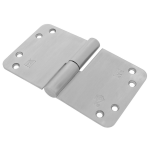 DX Veiligheids- Kogelstiftpaumelle Rond RVS 89x150x3mm Din Rechts SKG*** H379-150892323