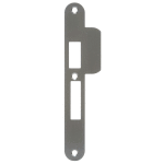 AXA Sluitplaat Afgerond voor 7421/7426 PC55 RVS Din LS 7426-15-81/55EL