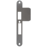 AXA Sluitplaat Afgerond met Lange Lip voor 7421/7426 PC55 RVS Din LS 7426-25-81/55EL