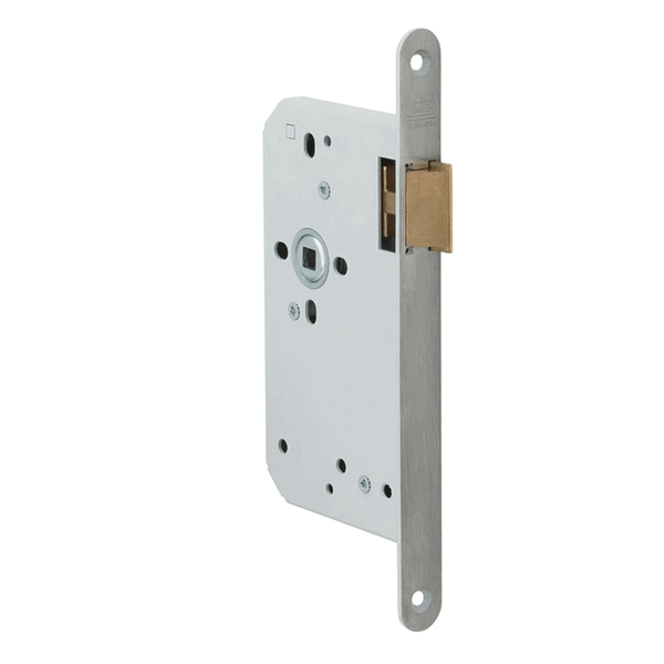 9063517652.gif NEMEF 600 Serie Binnendeurslot Loopslot DM60 635/17 RVS Din RS (Excl. Sluitplaat) - Afbeelding 1