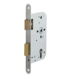 NEMEF 600 Serie Binnendeurslot Cilinderslot PC72 DM60 649/17 RVS Din LS (Excl. Sluitplaat)