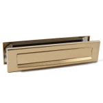 MARIANI Briefplaat Ellen Messing Ongelakt (Excl. Tochtborstel)