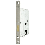NEMEF 1200 Serie Binnendeurslot Kastslot Profielcilinder DM50 1258/17 RVS LS/RS (incl. Sluitplaat)