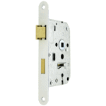 NEMEF 1200 Serie Binnendeurslot Klavierslot SL56 DM50 1266/4 Gelakt LS/RS (incl. Sluitplaat)