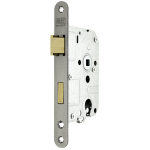 NEMEF 1200 Serie Binnendeurslot Cilinderslot PC55 DM50 1269/17 RVS LS/RS (incl. Sluitplaat)