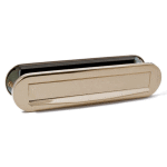 MARIANI Briefplaat Ronald Messing PVD (Excl. Tochtborstel)