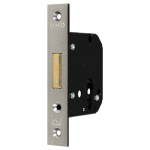 NEMEF Veiligheidsbijzetslot 4228/17 Rechthoekig DM50 RVS Din LS/RS SKG** (Incl. Sluitplaat)