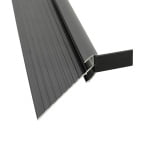 WICOR Snelkoppelset voor Daktrim Binnenhoek Zwart (2x hoekstuk 1x lengtestuk) - Afbeelding 3