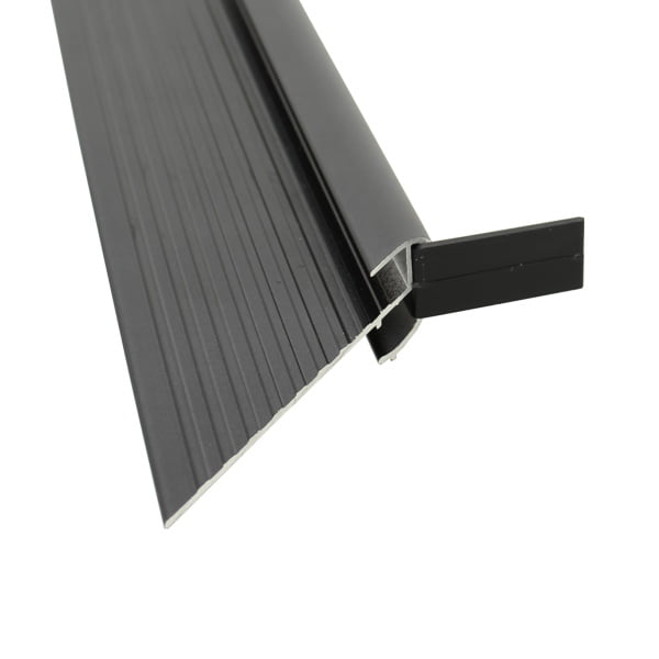 WICOR Snelkoppelset voor Daktrim Binnenhoek Zwart (2x hoekstuk 1x lengtestuk) - Afbeelding 3